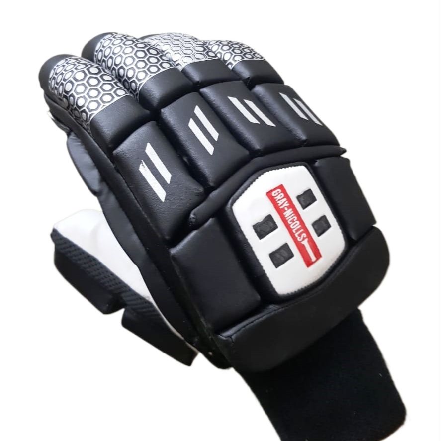 Gray Nicolls Max Black - Academy Cricket Gloves