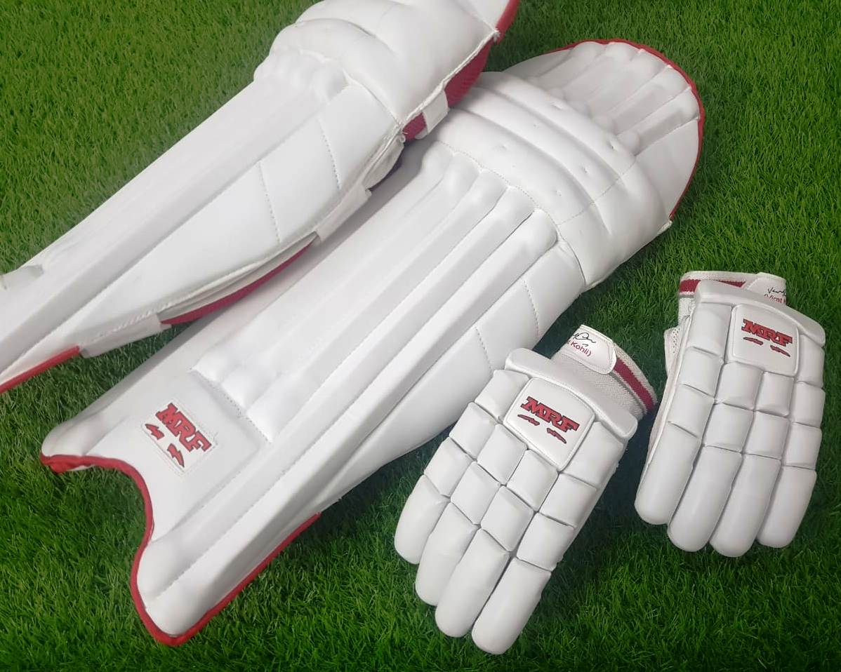 MRF Players Edition Professional Cricket Kit – Complete Hard Ball Cricket Gear Set with English Willow Bat