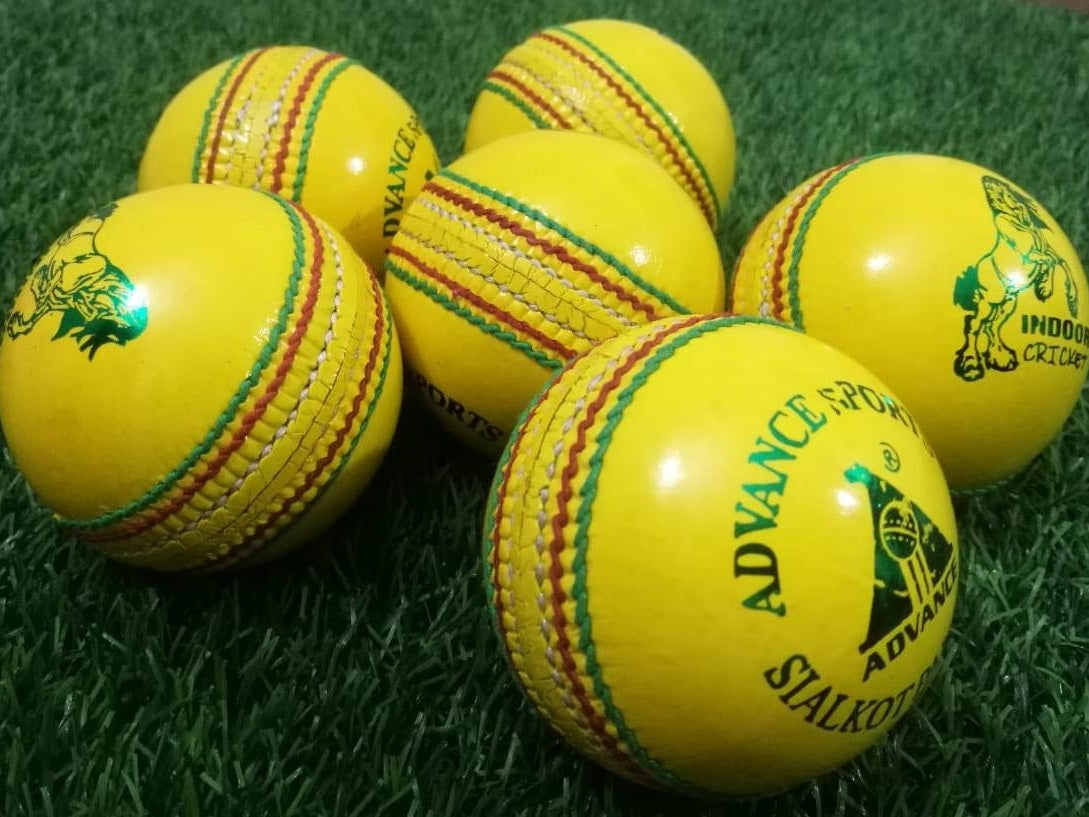 Indoor 110g Yellow - Custom Logo - Pack of 6 Balls